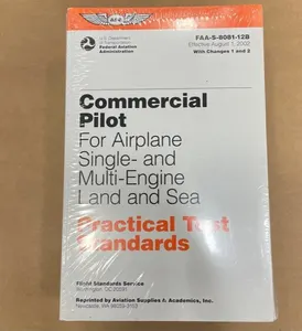 Genuine Boeing TEST STD COMMERCIAL PILOT ASA8081-12B13 NEW OEM ASA8081-12B13